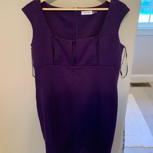 Purple dress